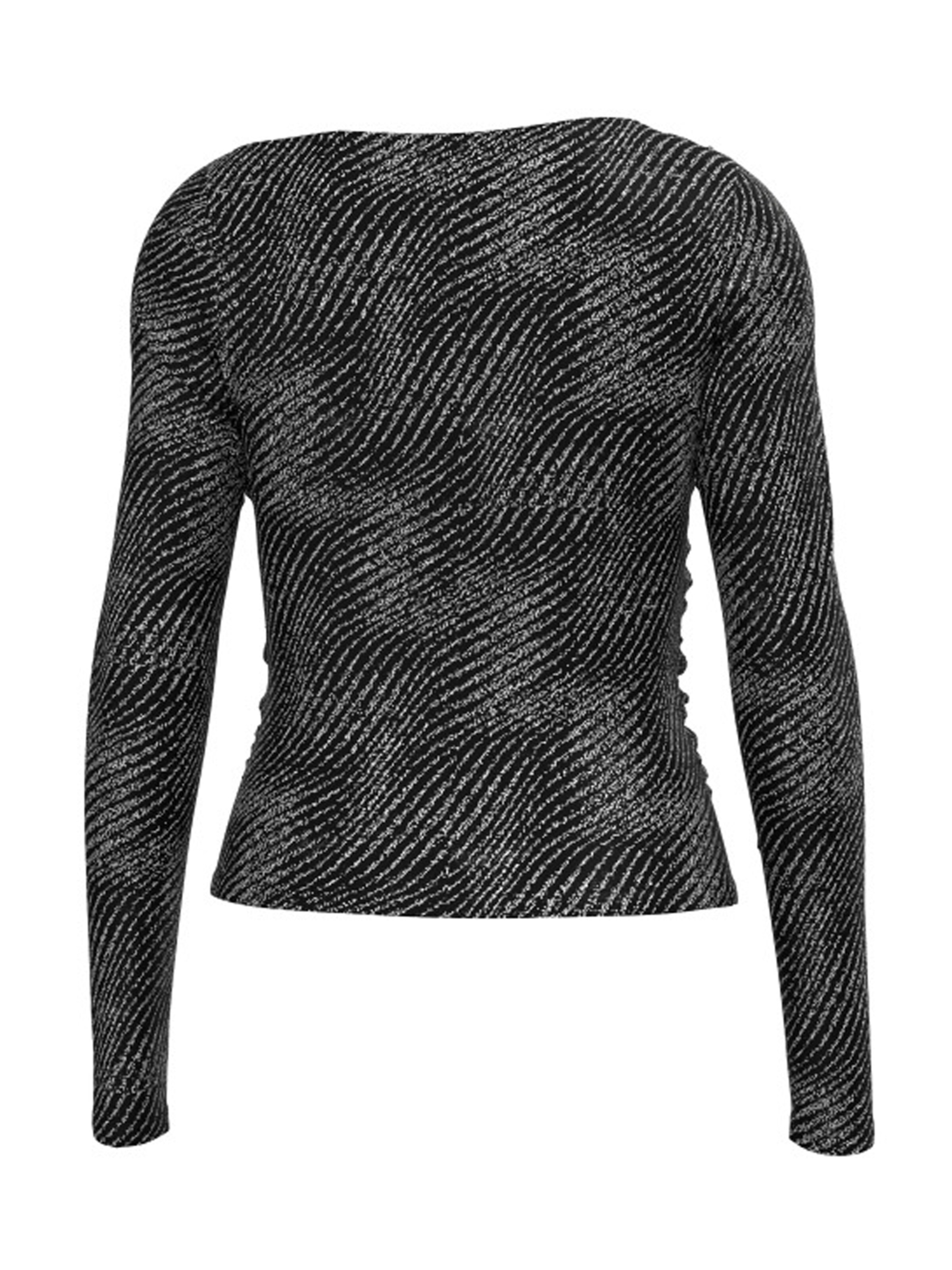 Noisy may Shirt 'NMGILLY' in Schwarz