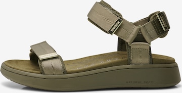 WODEN Sandals 'Line' in Green