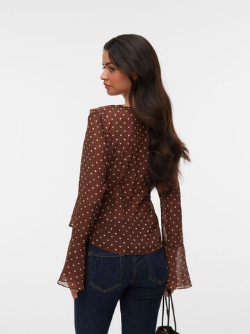 VERO MODA - Blusa 'VMWillow' en marrón