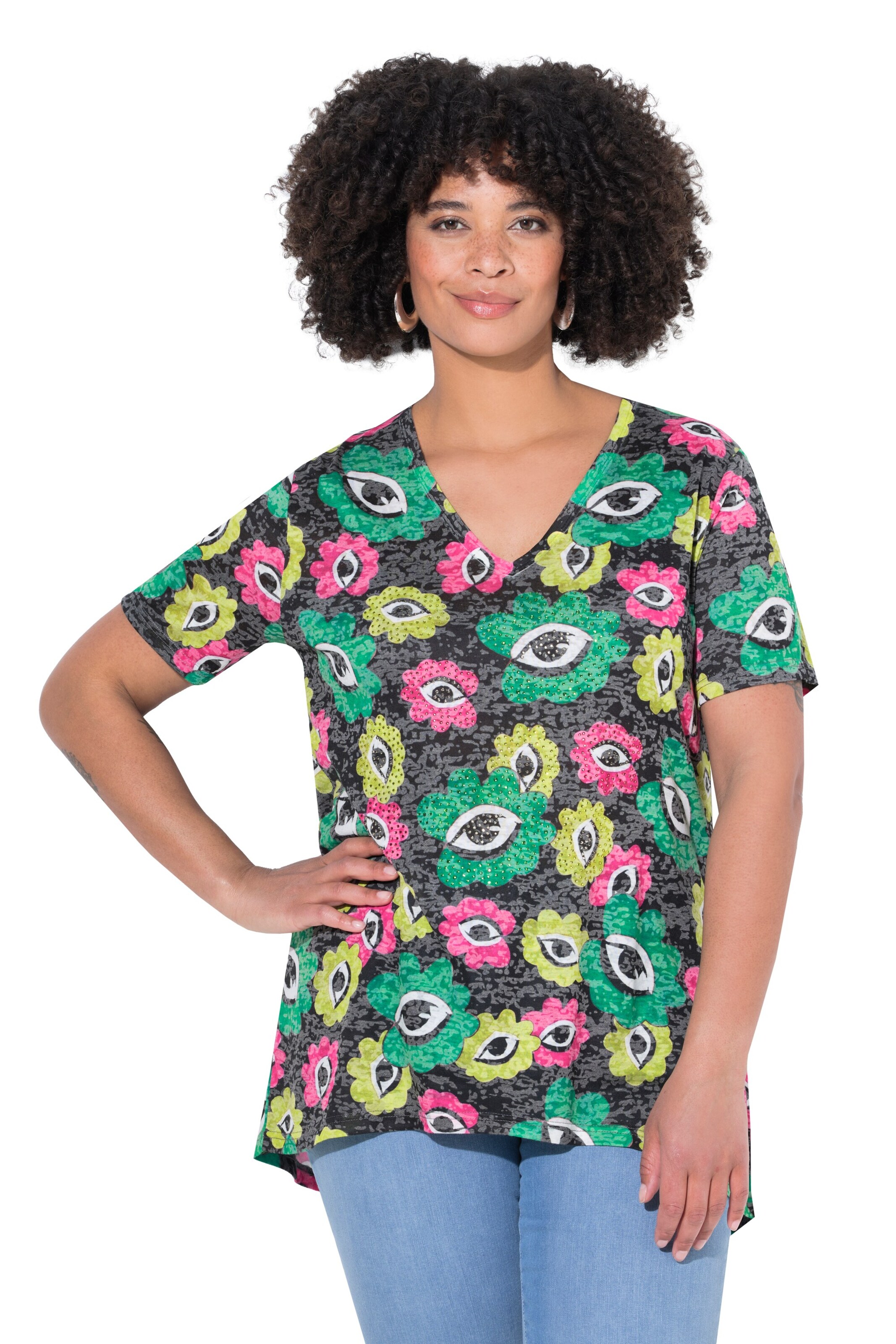 Angel of Style Shirt in Zwart: voorkant
