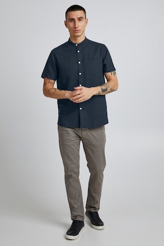 11 Project Regular fit Button Up Shirt 'PROcke' in Blue