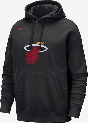 NIKE Sweatshirt 'Miami Heat' in Black: front
