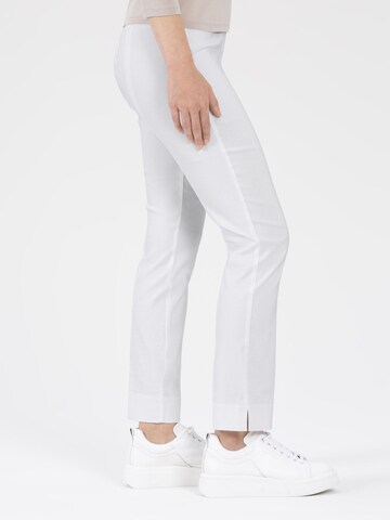 STEHMANN Regular Pants 'Ina' in White