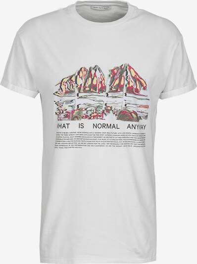 Tricou 'Rocks Zander' Young Poets Society pe galben / roșu / negru / alb, Vizualizare produs