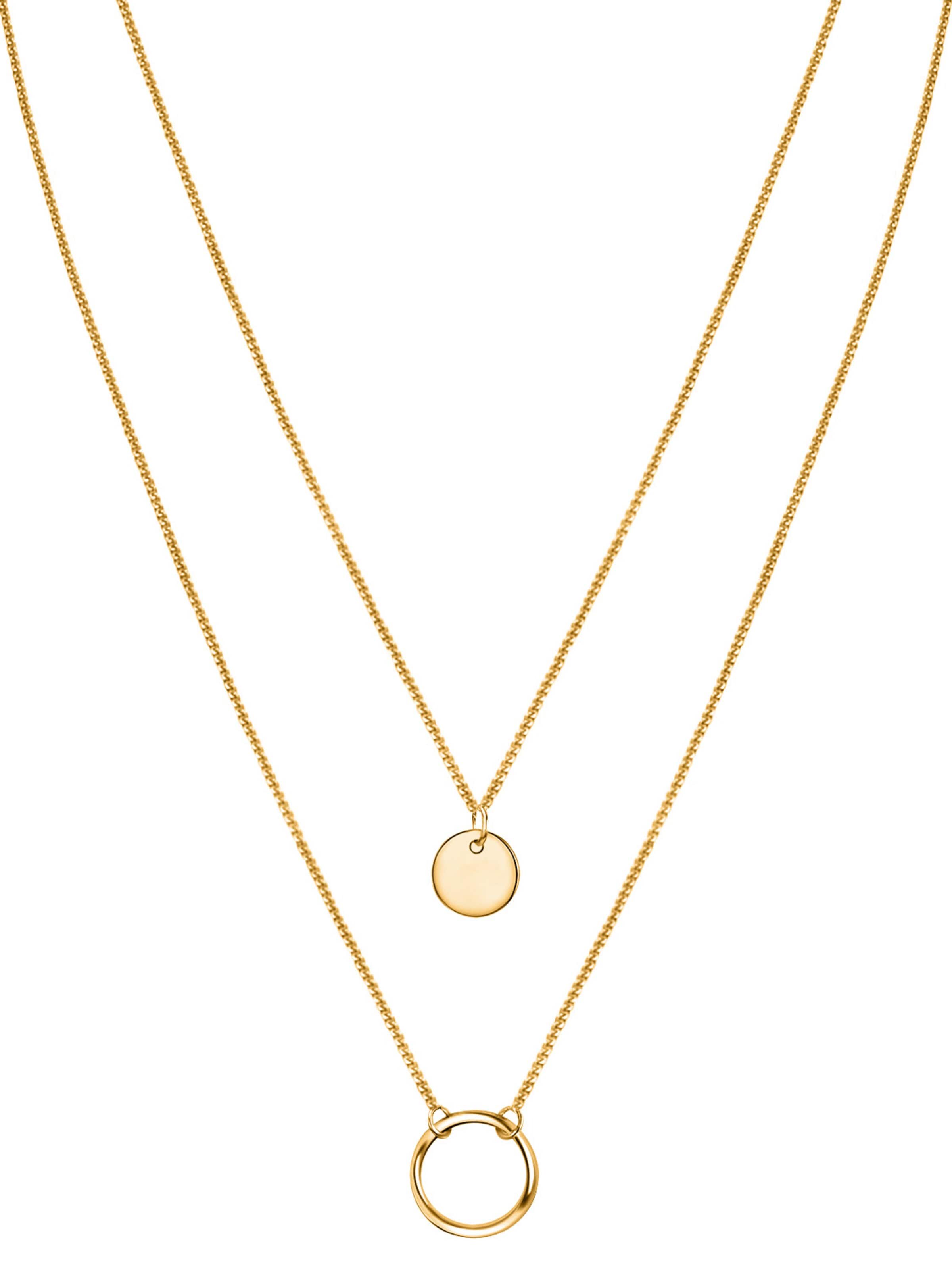 day berlin Necklace 'Circle' in Gold