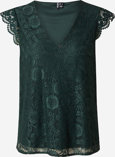 PIECES Pusero 'PCOLLINE' värissä tummanvihreä, Tuotenäkymä