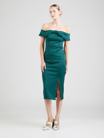 Robe de soirée Lipsy en vert : devant
