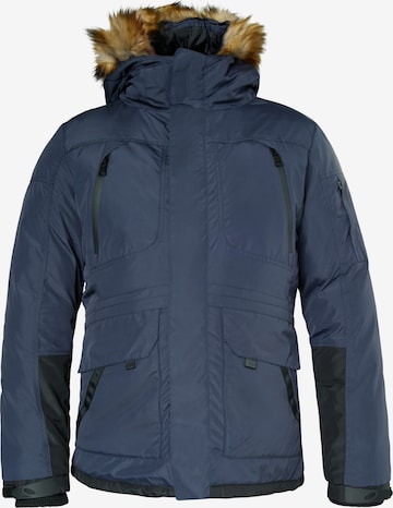 MO Winterjacke 'Mimo' in Blau: predná strana