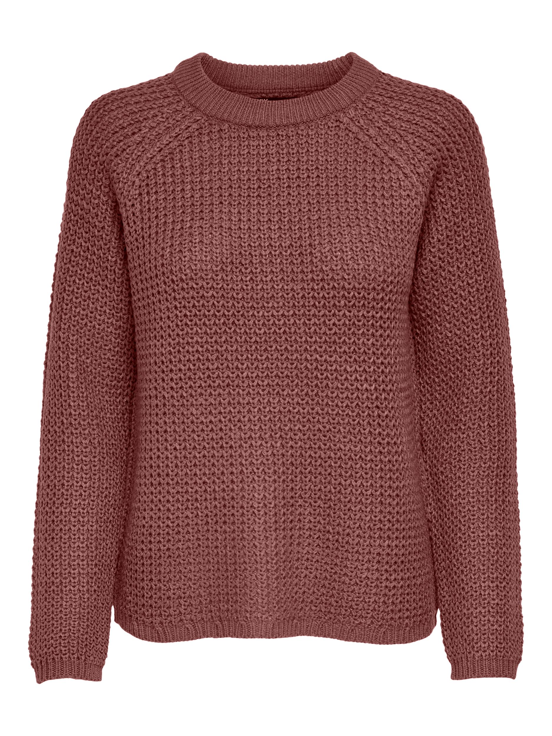 ONLY Sweter Matilda w kolorze Pastelowa Czerwieńm 