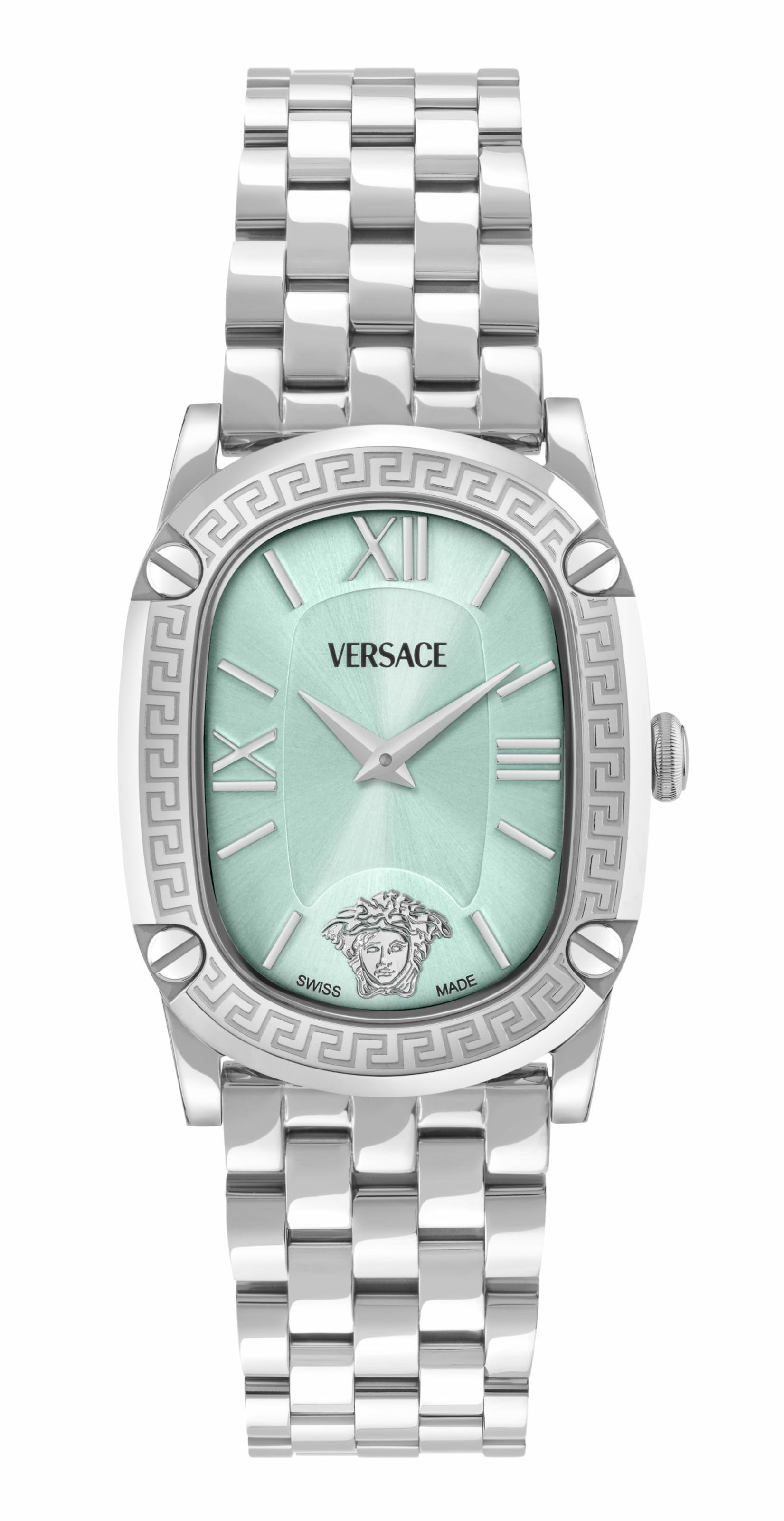 VERSACE Uhr in Silber: Vorderseite