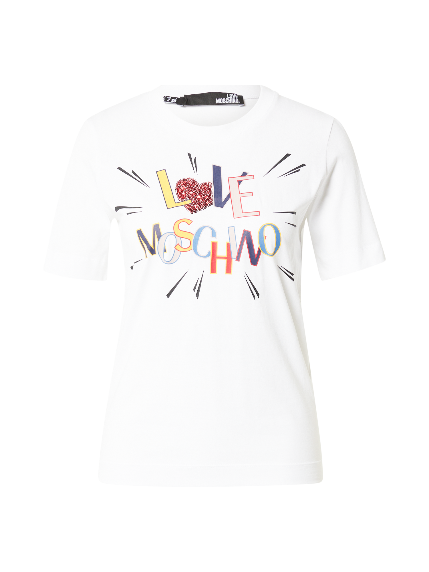 Premium Donna Love Moschino Maglietta MAGLIETTA in Offwhite Premium Donna Love Moschino Maglietta MAGLIETTA in Offwhite