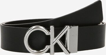 Ceinture Calvin Klein en noir : devant