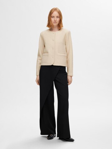 Cardigan 'DARLA' SELECTED en beige