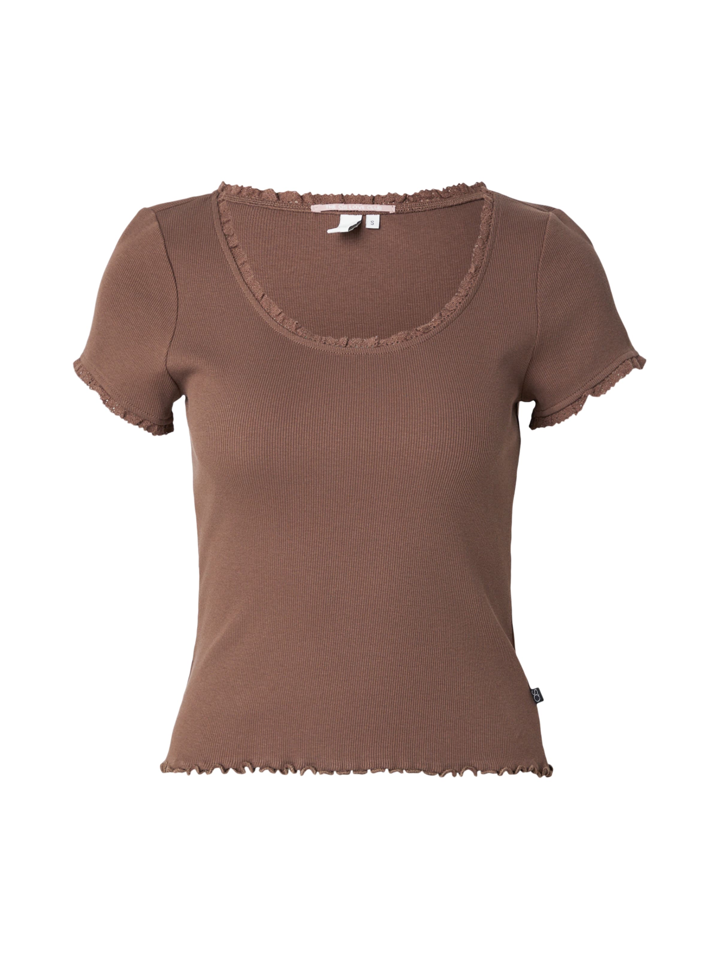 QS Shirt in Bruin: voorkant