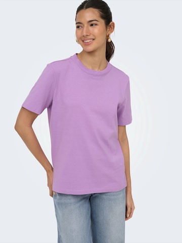 ONLY Футболка 'ONLMONJA' в Лиловый