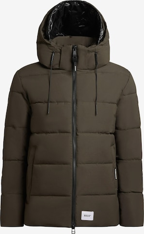 Cappotto invernale ' Loga2-YM ' di khujo in verde: frontale