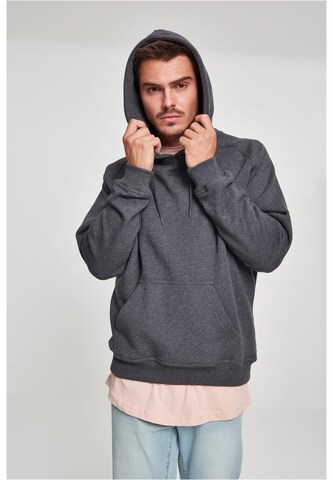 Urban Classics - Sweatshirt 'Blank' em cinzento: frente