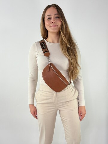 lePelou Gürteltasche 'JUNA medium'‌‌‌‌‌ in Braun