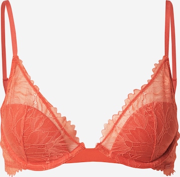 T-shirt Reggiseno di Calvin Klein Underwear in arancione: frontale