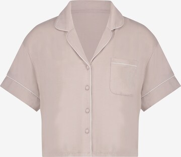 Hunkemöller Schlafshirt in Beige: predná strana