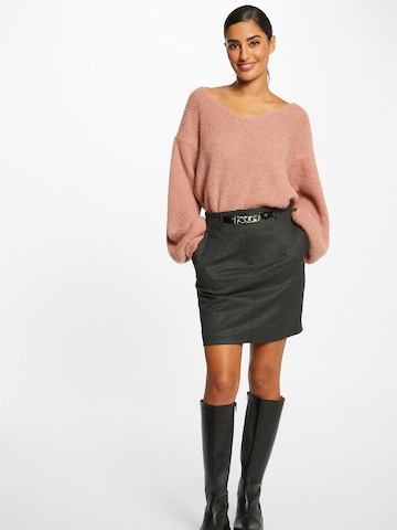 Morgan Sweater 'MANEL' in Pink