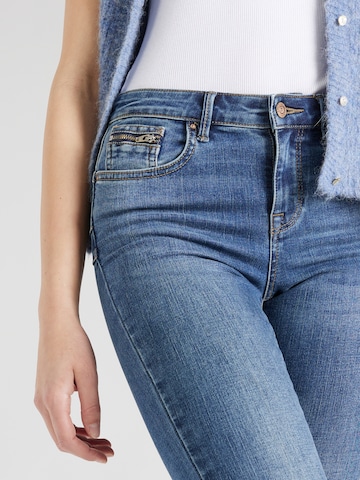 Skinny Jean 'WAUW' ONLY en bleu