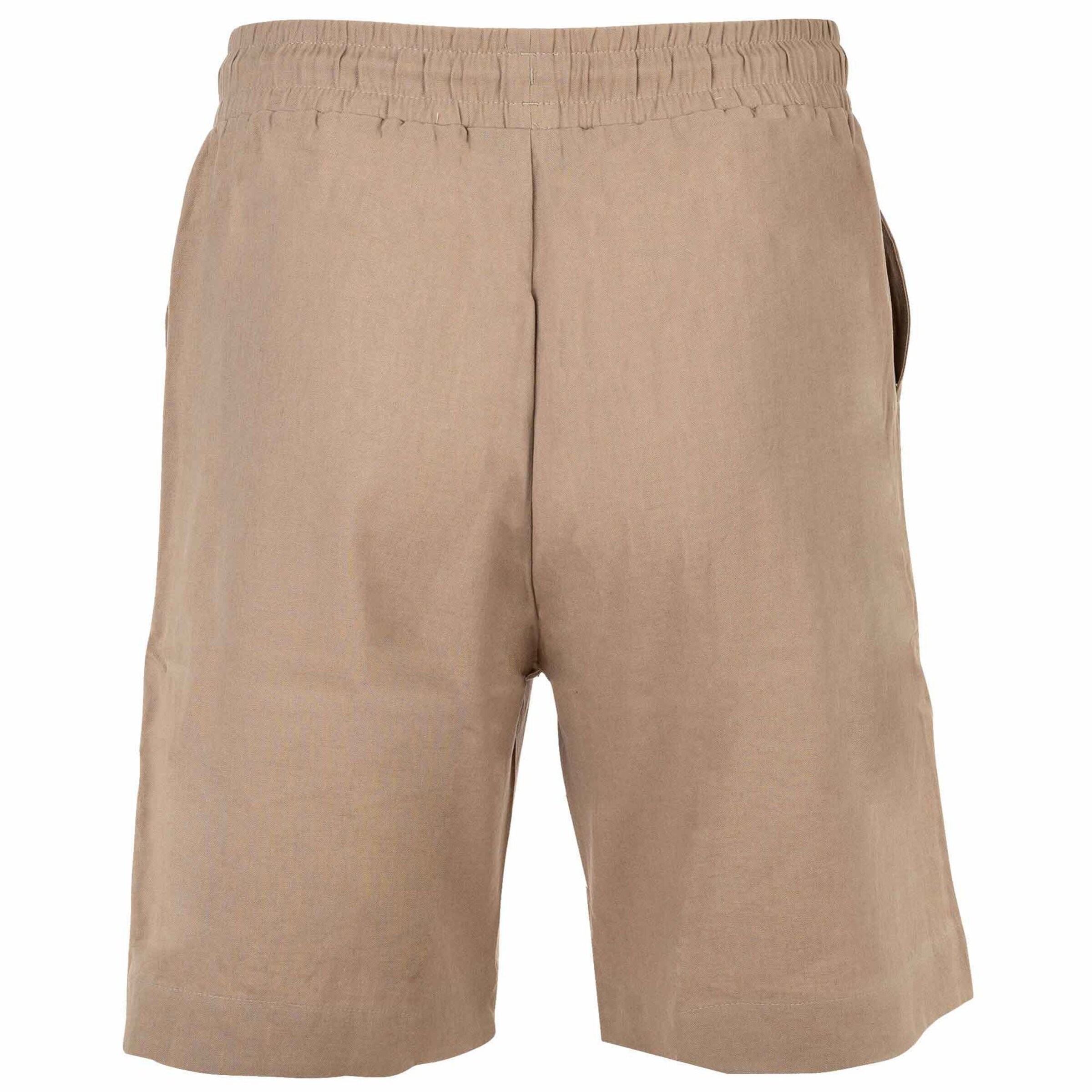 Emporio Armani Normalny krój Spodnie w kolorze brązowy