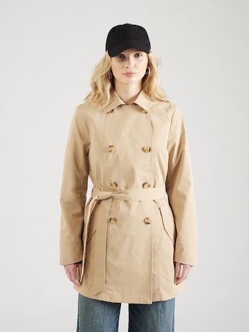 Manteau mi-saison 'DAPHNE' JDY en beige : devant