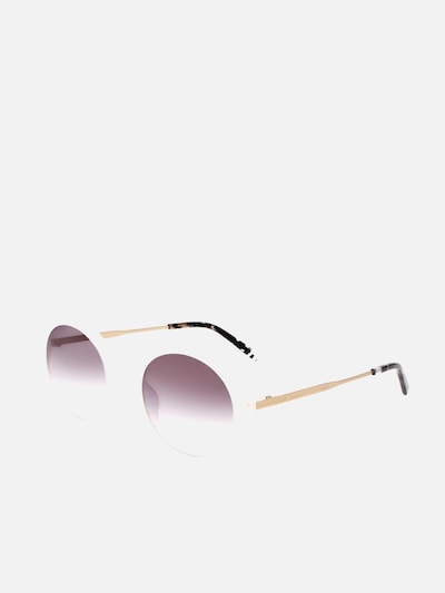 DKNY Lunettes de soleil en 51 en ivoire, Vue avec produit