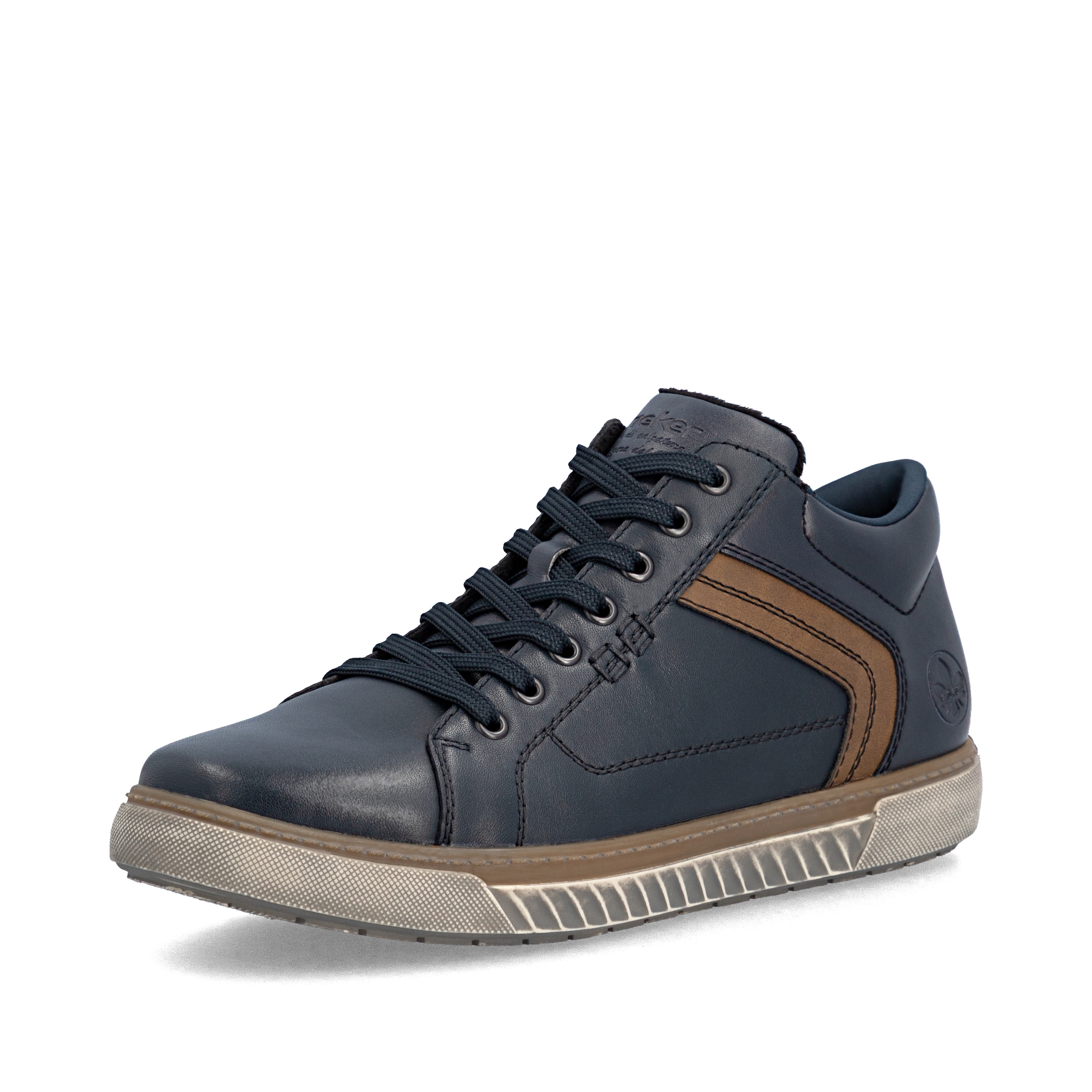 Rieker Sneaker  ' 17940 ' in Blau: Vorderseite