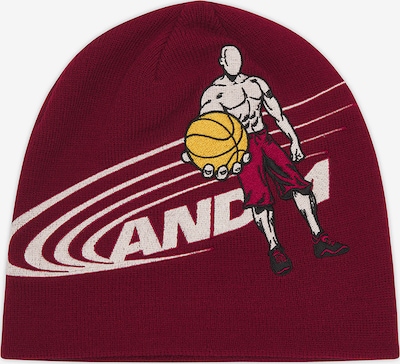 AND1 Čepice ve velikosti 55-60 - žlutá / burgundská červeň / černá / offwhite, Produkt
