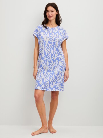 CALIDA Nachthemd 'Cotton Special'‌‌ in Blau: Vorderseite