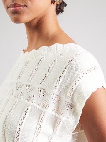 King Louie Вязаный топ 'Liora' в Белый