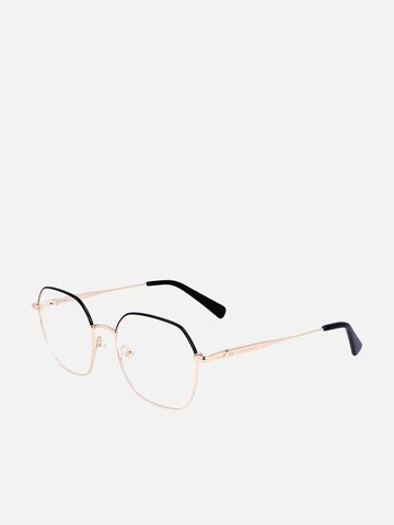 Longchamp - Gafas de sol 'Longchamp LO2152 Gold/black 51/19/140 WOMAN Eyewear Frame' en oro