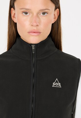 SOS Sportbodywarmer 'Draco' in Zwart