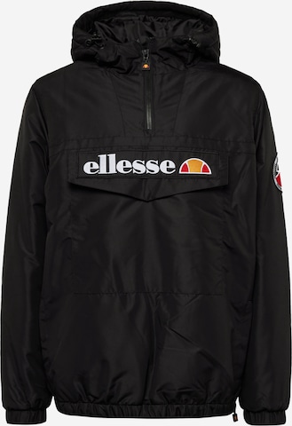 Veste mi-saison ELLESSE en noir : devant