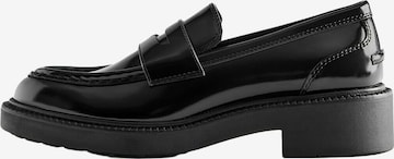 Pull&Bear Slipper in Schwarz: Vorderseite