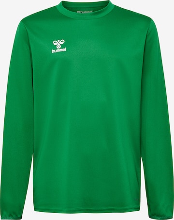 Hummel Athletic Sweatshirt in Green: front