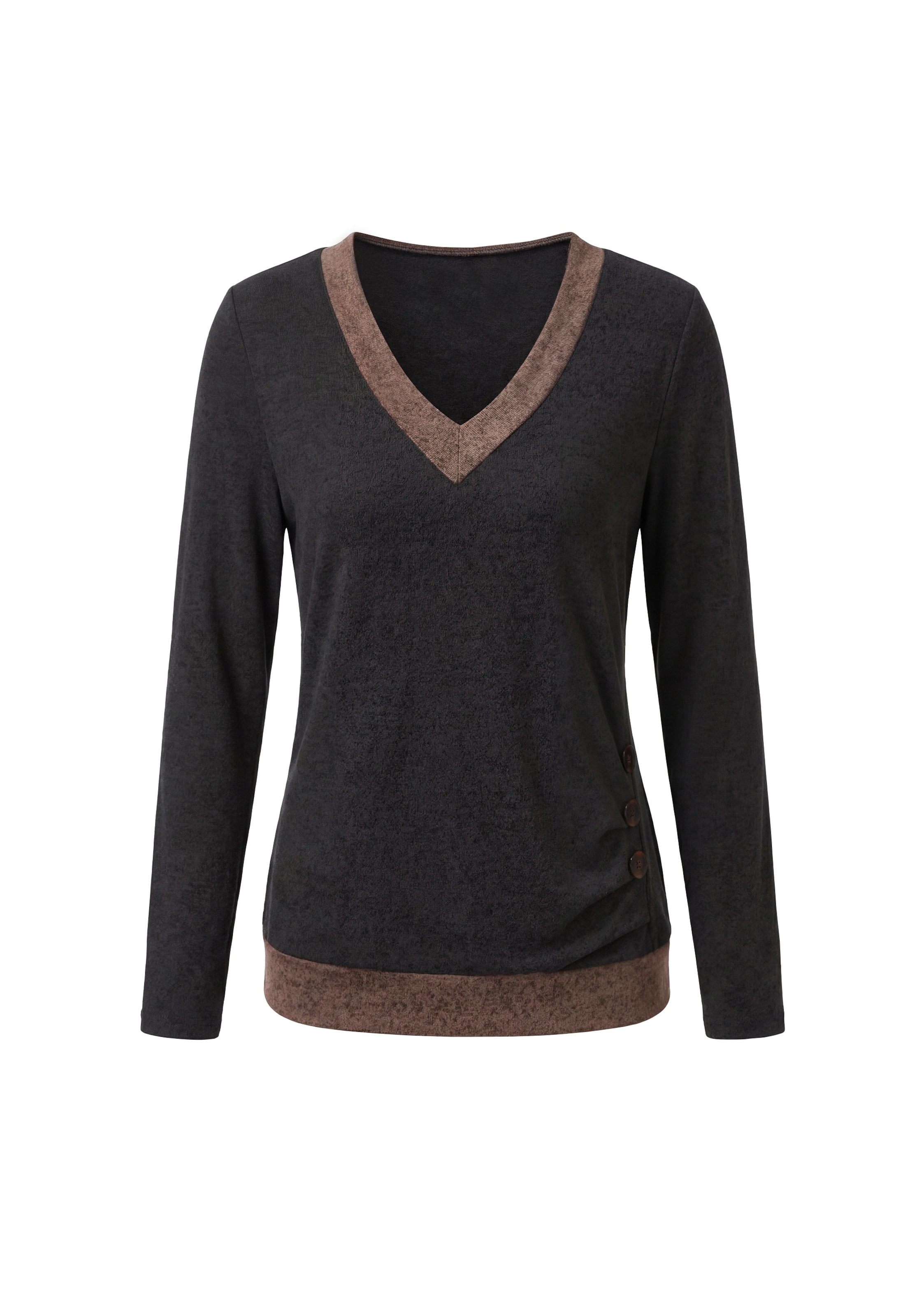 usha BLACK LABEL - Camiseta en gris: frente