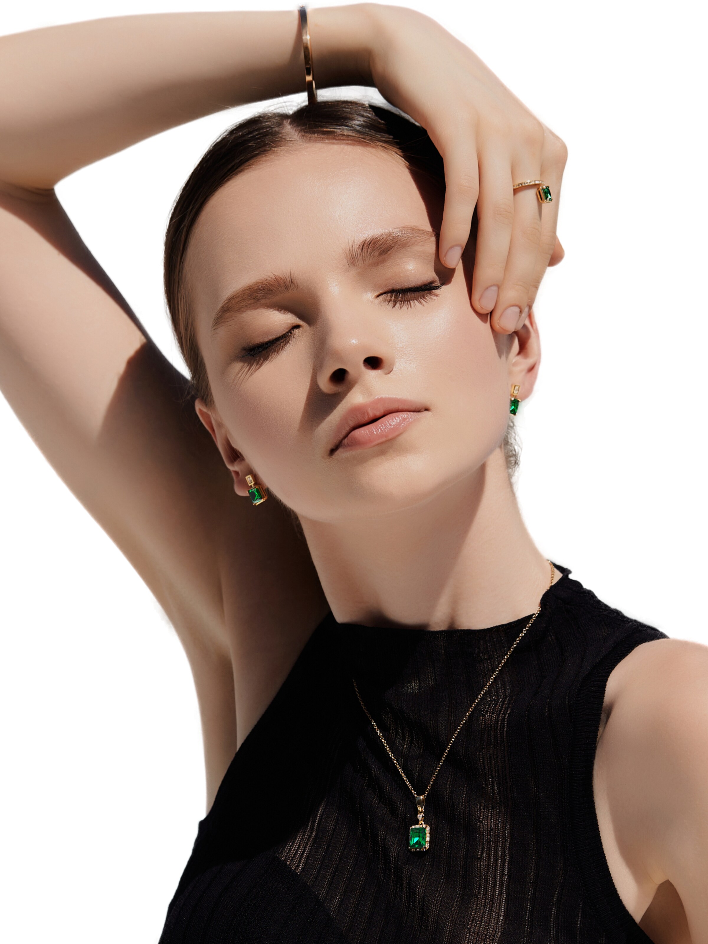 Victoria Hyde - Brincos 'Vladimir' em verde