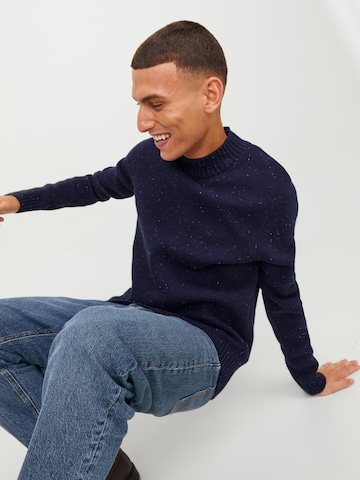 JACK & JONES Sweter 'BLANOLAN' w kolorze niebieski