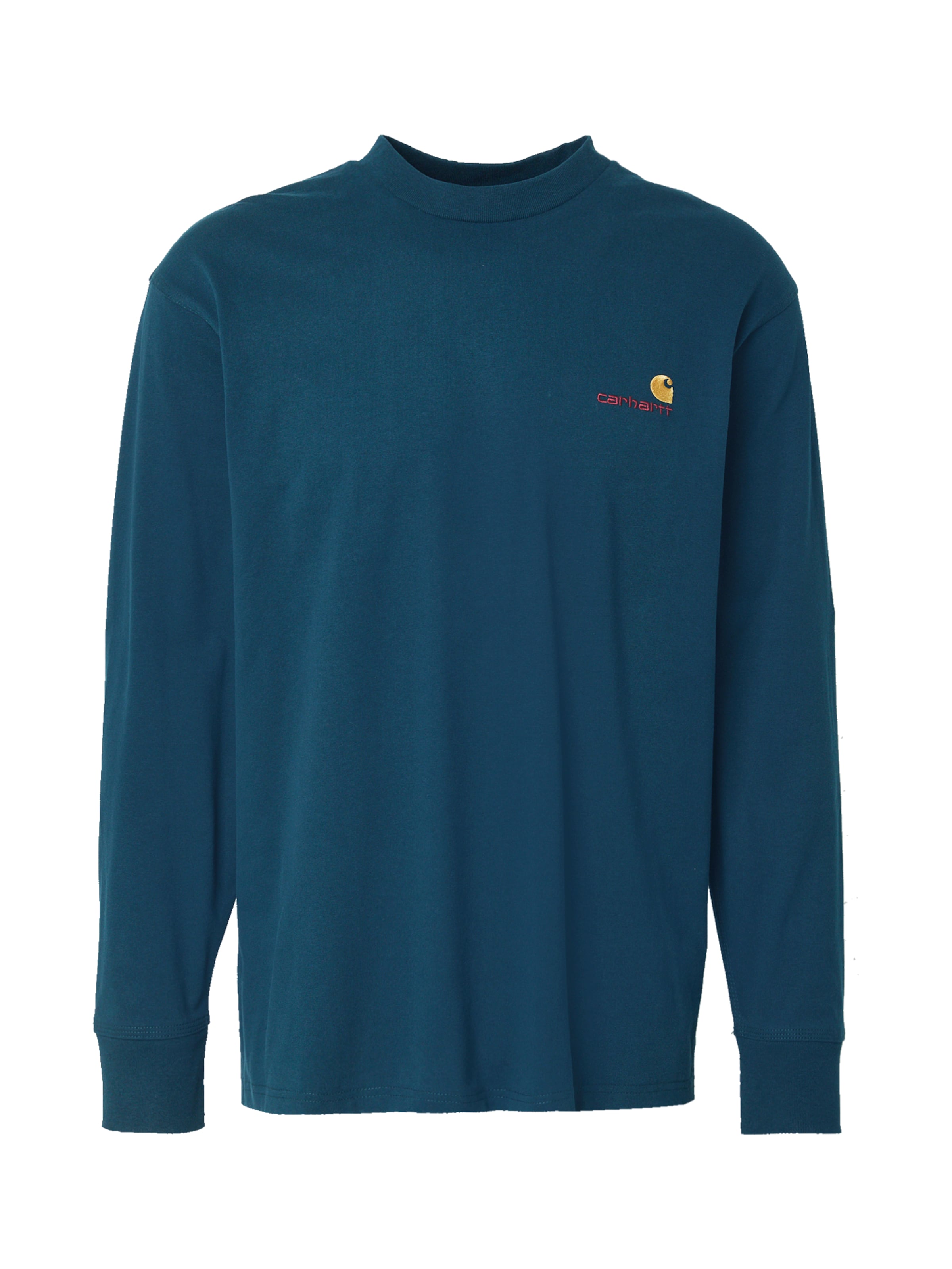 T-Shirt 'American Script' Carhartt WIP en vert : devant