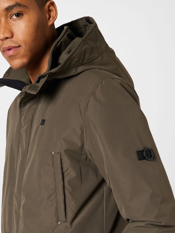 Alife and Kickin - Parka de inverno 'RonAK' em castanho