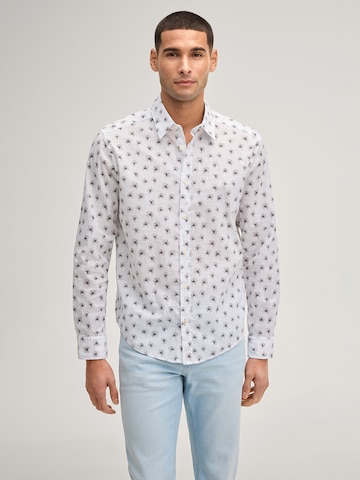Coupe regular Chemise 'Hanson' JOOP! Jeans en blanc : devant