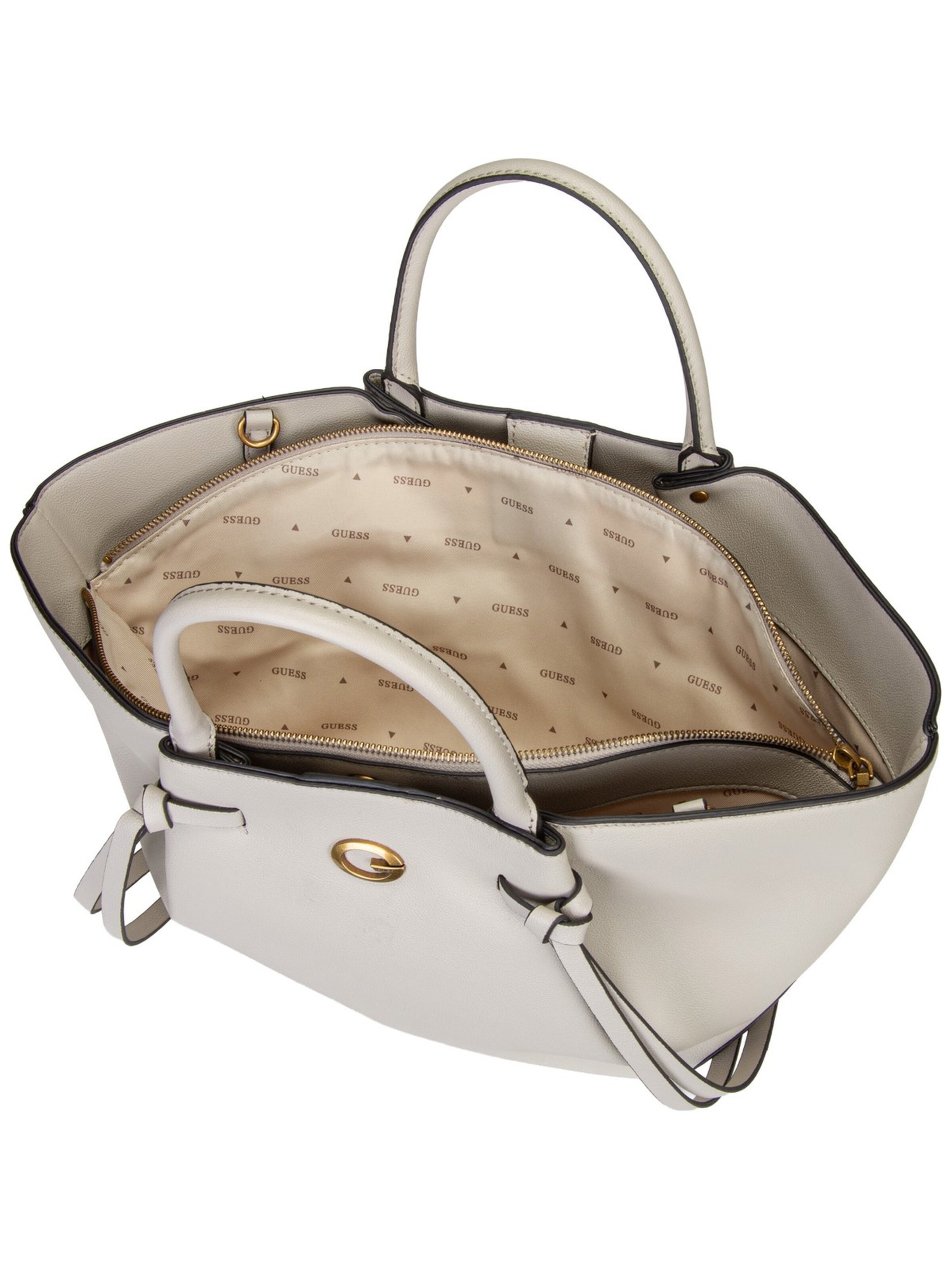 GUESS Handbag 'Allegra' in Beige