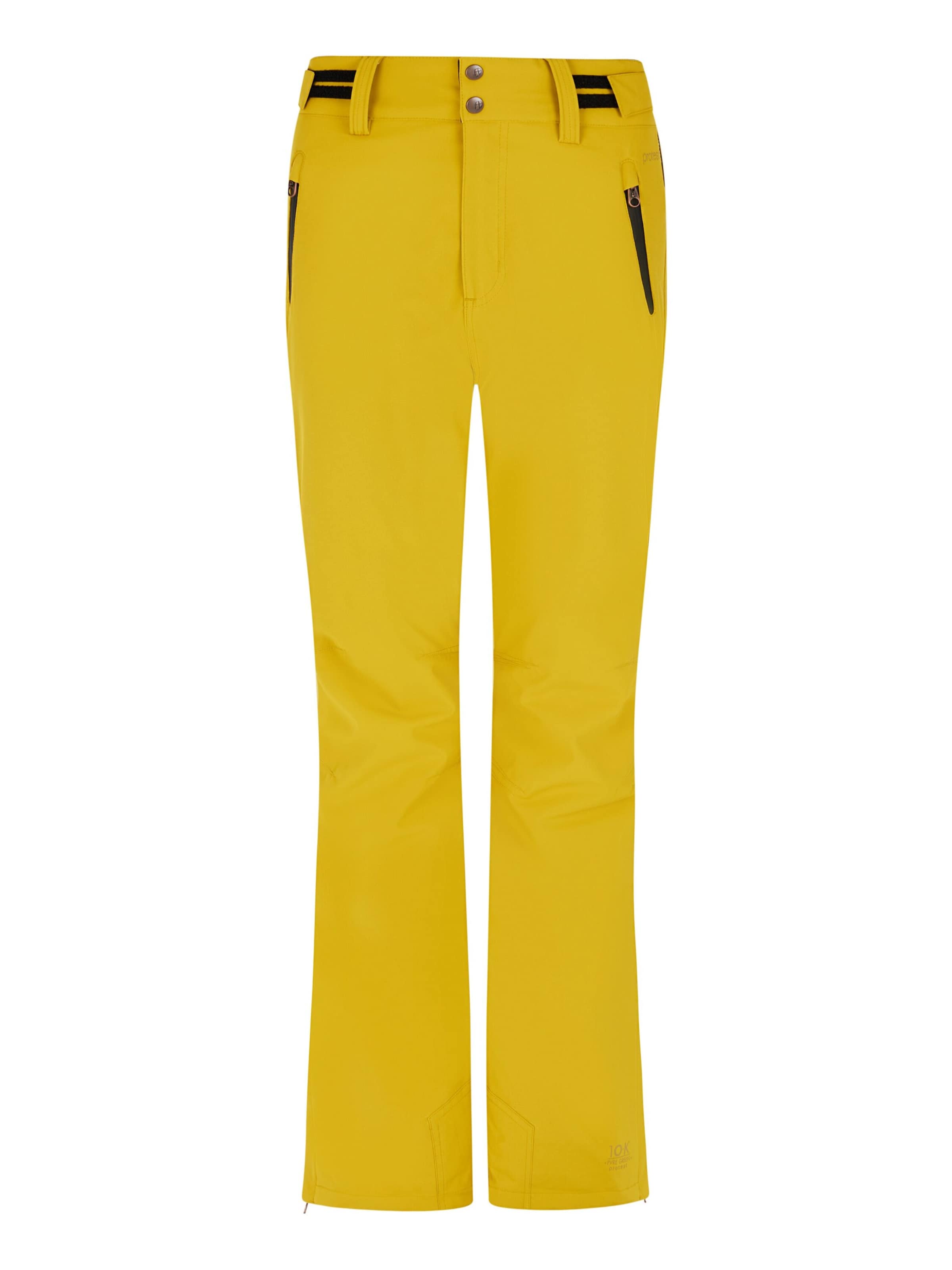 PROTEST Regular Sporthose 'PRTCINNAMONES' in Grün: Vorderseite