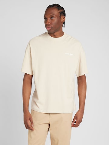T-Shirt 'FORM' JACK & JONES en beige