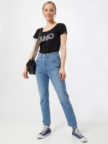 LEVI'S ® Regularen Kavbojke '501® Crop' | modra barva