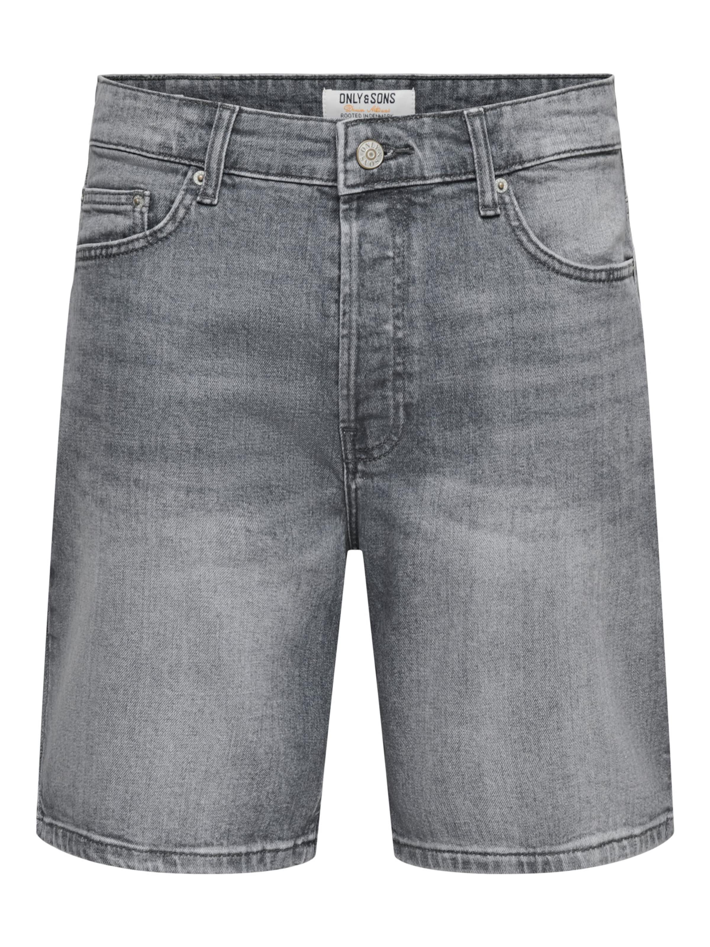 Only & Sons regular Jeans 'ONSEDGE' i grå: forside