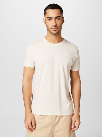 T-Shirt ALPHA INDUSTRIES en blanc : devant